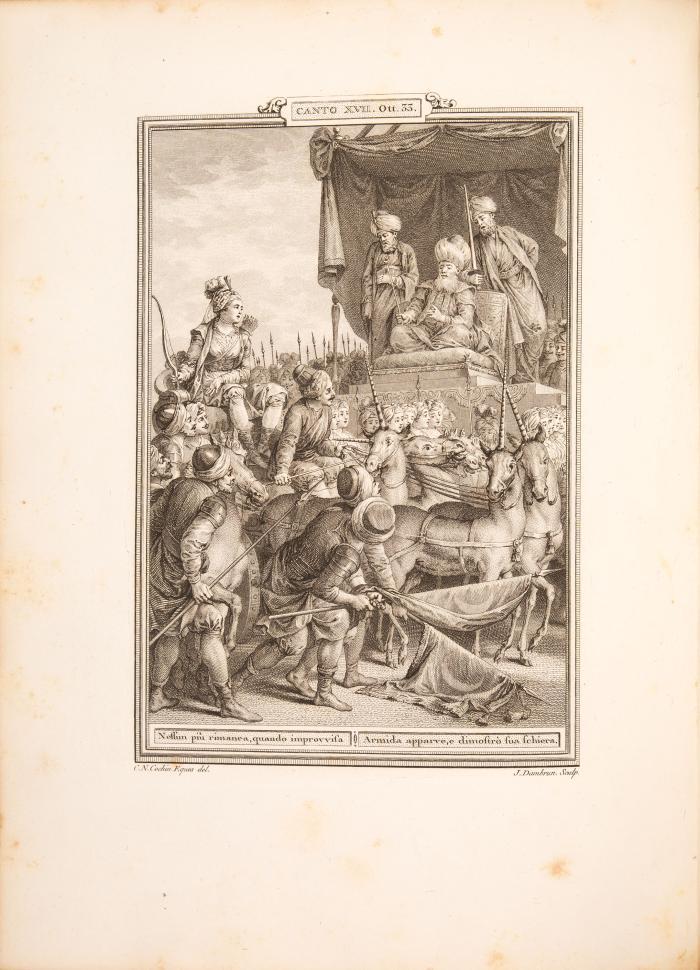 La Gerusalemme liberata. Seconda edizione coi rami della edizione di Monsieur. 2 Bde.
