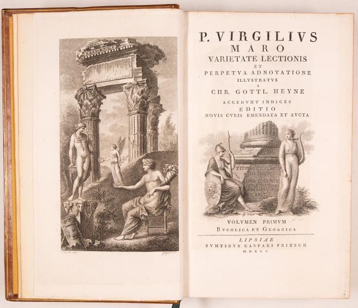 (Opera) varietate lectionis et perpetua adnotatione illustratus a Chr. Gottl. Heyne. Editio tertia novis curis emendata et aucta. 6 Bde.