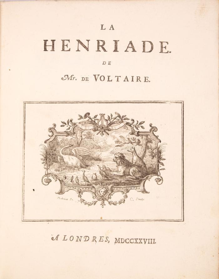 La Henriade.