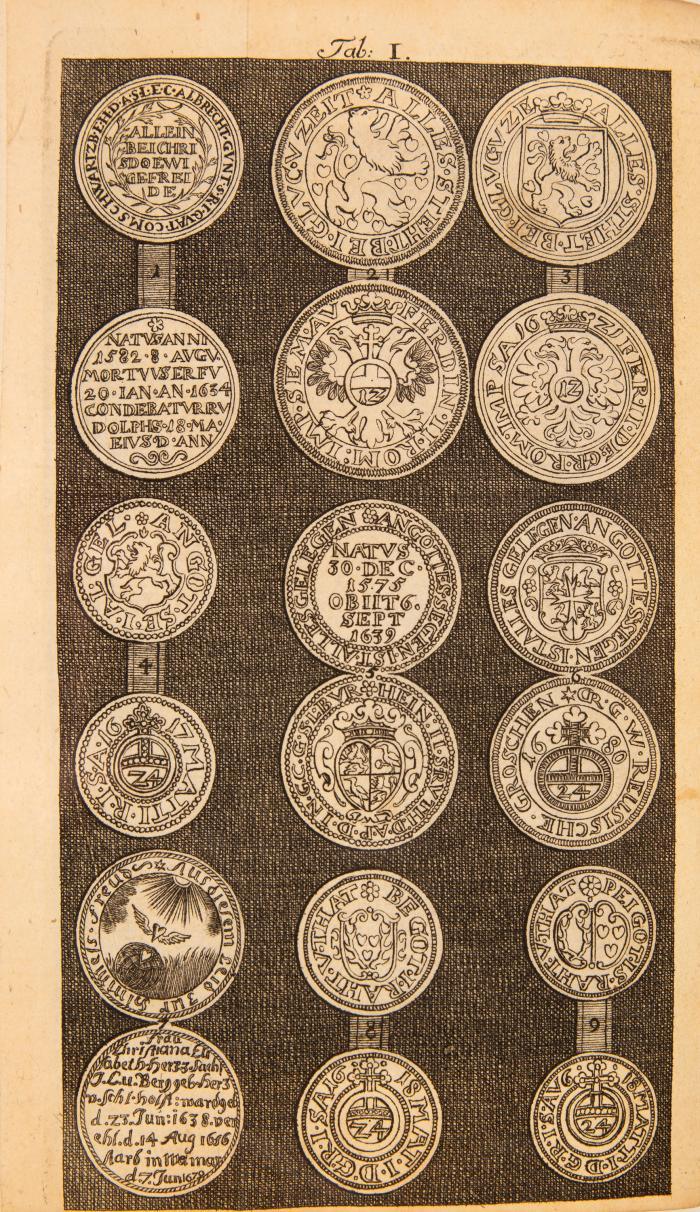 (Joachim, Johann Friedrich): Neu-eröfnetes Groschen-Cabinet. Fächer 1-3 und 1. Supplement in 1 Bd.