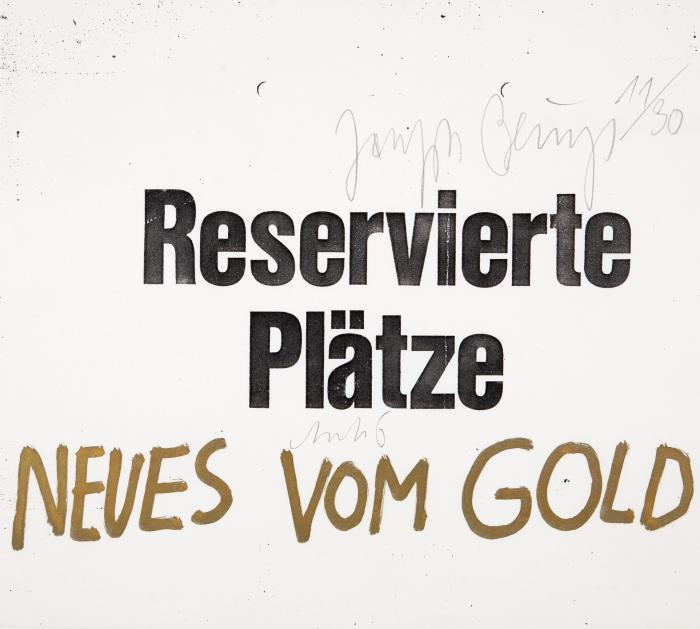 Reservierte Plätze