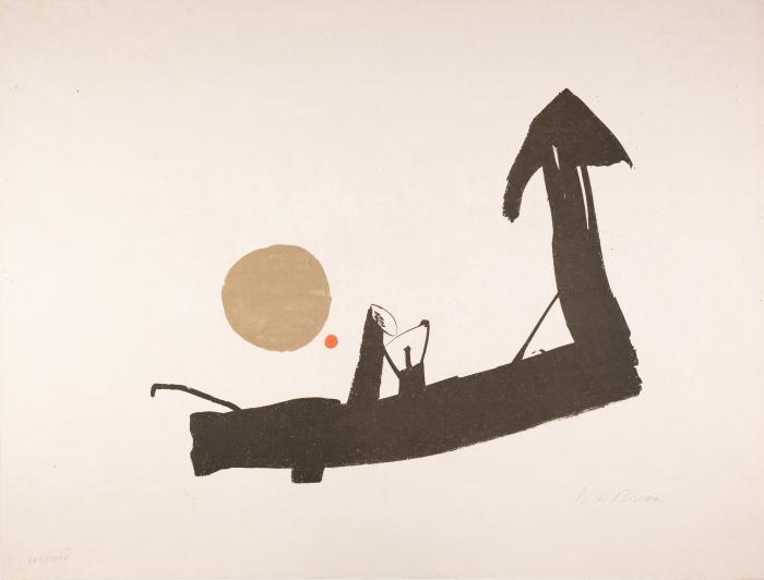 Komposition (Blatt 1 aus: Europäische Graphik II, Deutsche Künstler)