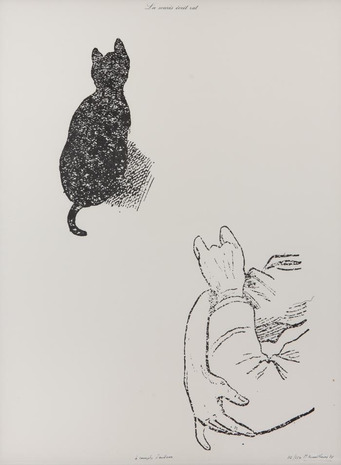 La souris écrit rat