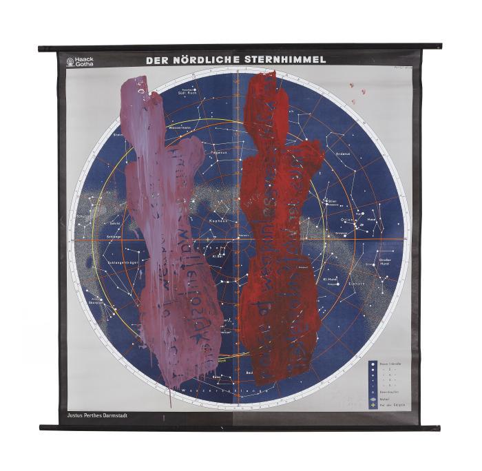 Der Nördliche Sternhimmel (Tafel IX aus: Schule)