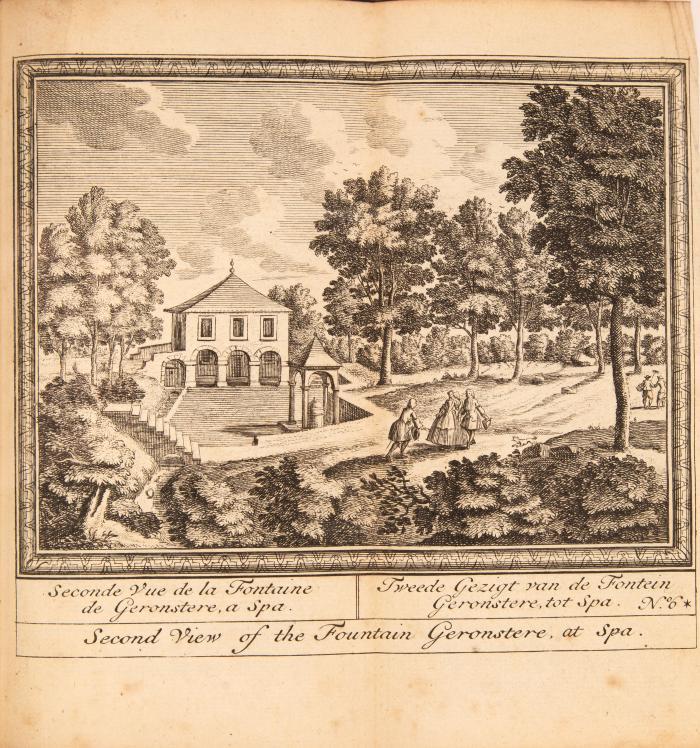 (Pöllnitz, Karl Ludwig Wilhelm Freiherr von): Les amusemens de Spa: or, the gallantries of the Spaw in Germany. Containing the virtues of every spring; their nature and several uses, The reasons why frequented by persons of the first distinction; besides drinking the waters ... Many entertaining histories of the principal persons resorting to the Spaw. The third edition. Translated into english from the french original. 2 Bde.