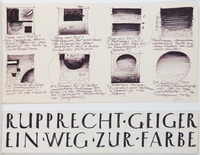 Zu: Ein Weg zur Farbe