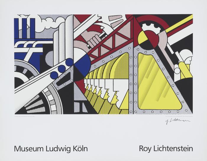 Plakat Museum Ludwig (Study for Preparedness 1968)