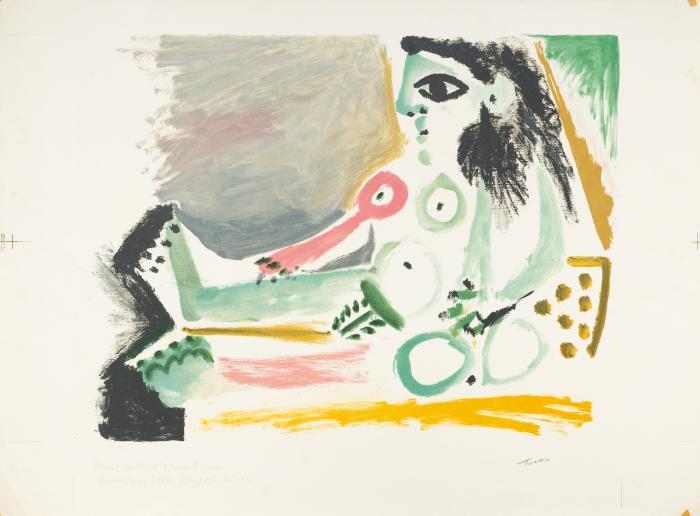 Femme nue assise