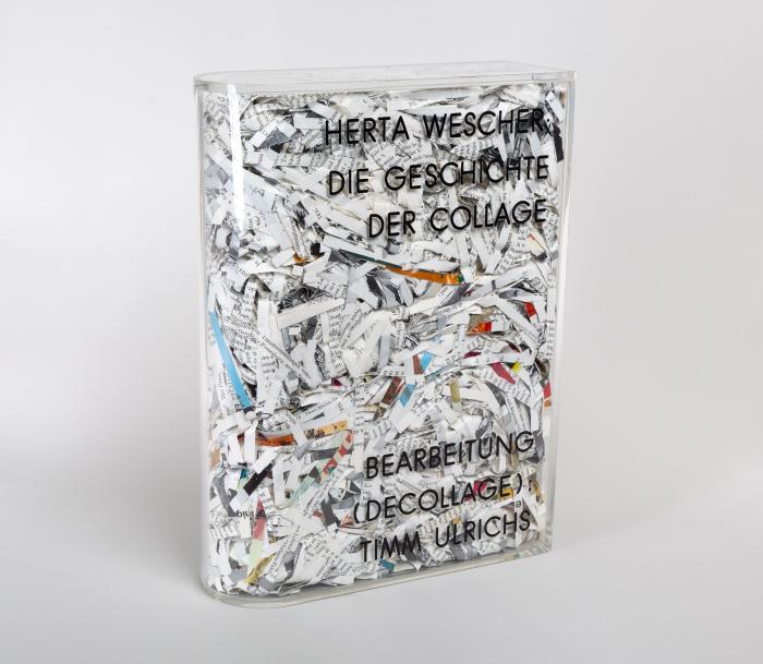 Herta Wescher: Die Geschichte der Collage / Bearbeitung (Decollage)
