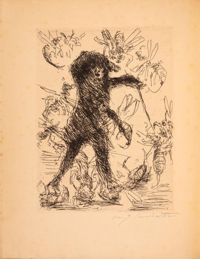 LOVIS CORINTH
JONATHAN SWIFT: Gullivers Reise ins Land der Riesen. Eine Reise nach Brobdingnag. Aus dem Englischen übersetzt. Berlin: Propyläen-Verlag 1922.