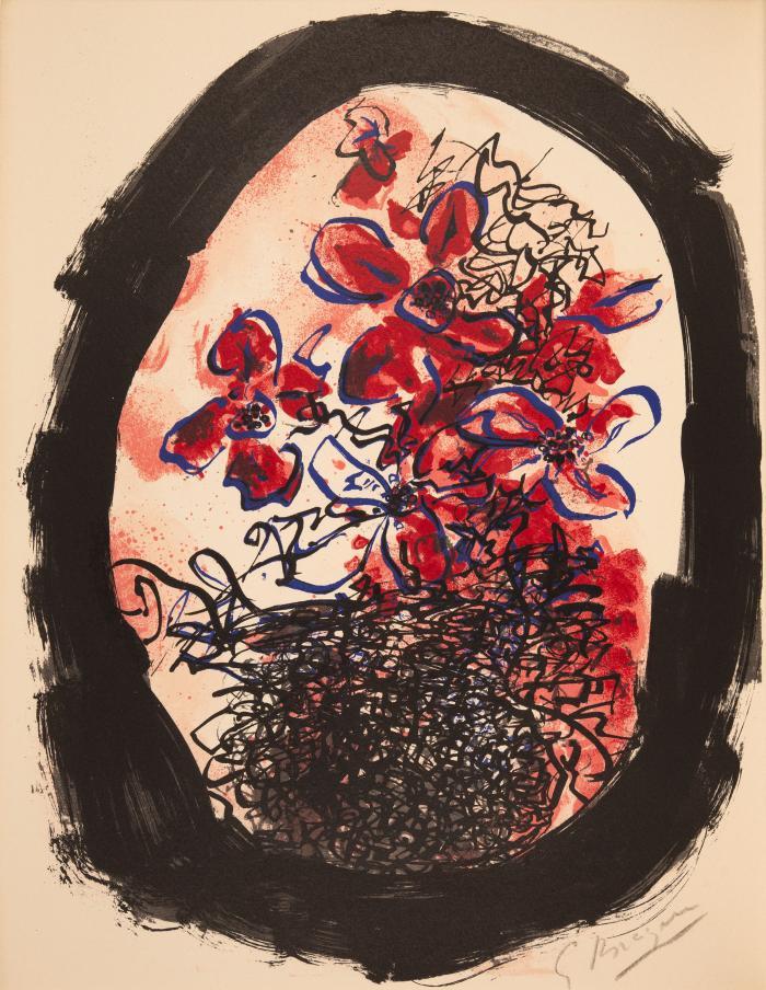 GEORGES BRAQUE
FERNAND MOURLOT: Braque Lithographe. Préface de Francis Ponge.