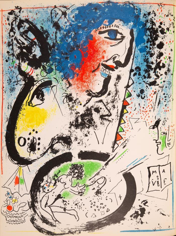 MARC CHAGALL
JULIEN CAIN / FERNAND MOURLOT: Chagall Lithographe (Band I von VI).