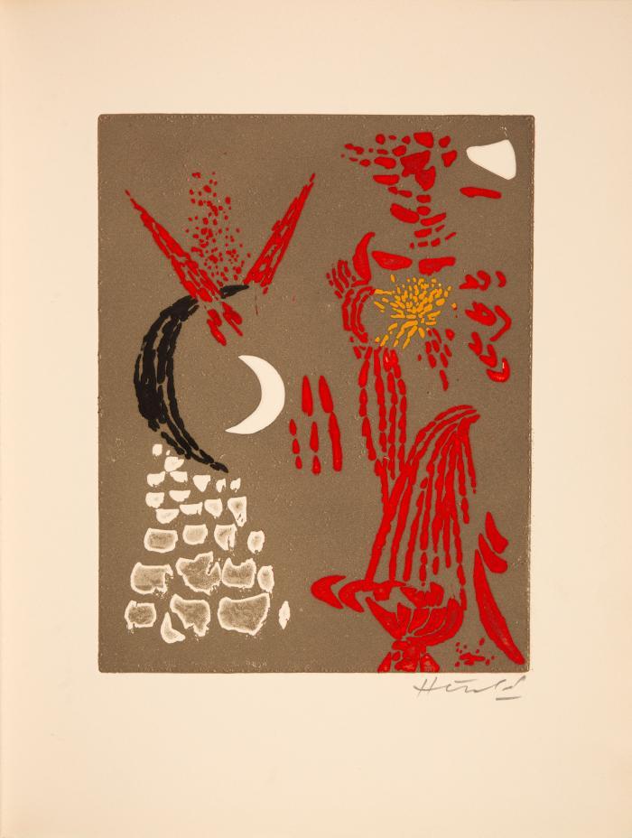 MAX ERNST / HANS ARP / VICTOR BRAUNER / JACQUES HEROLD / WIFREDO LAM / MATTA / DOROTHEA TANNING 
LUCA GHERASIM: L'extreme-occidentale. Sept rituels.