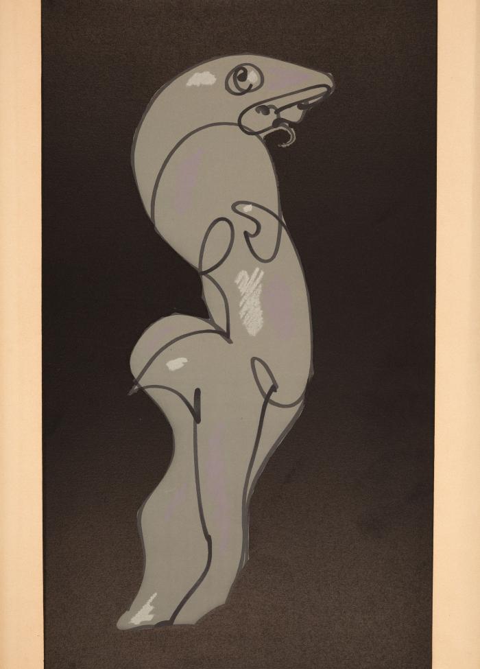 MAX ERNST
JACQUES PRÉVERT: Les chiens ont soif.