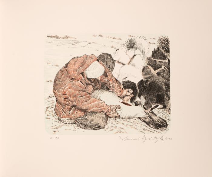 JOHANNES GRÜTZKE
Hauke Trinks forscht im Eis nach dem Leben.