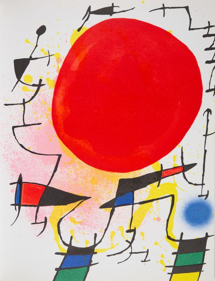 JOAN MIRÓ
Lithographe/ Der Lithograph. Bde I-V. Paris: Mazo (I) und Maeght (II-IV) 1972-81 / Genf: Weber 1992 (V). Bde. I-IV franz., Bd. V dt., übersetzt und bearbeitet von Hanna Wulf.