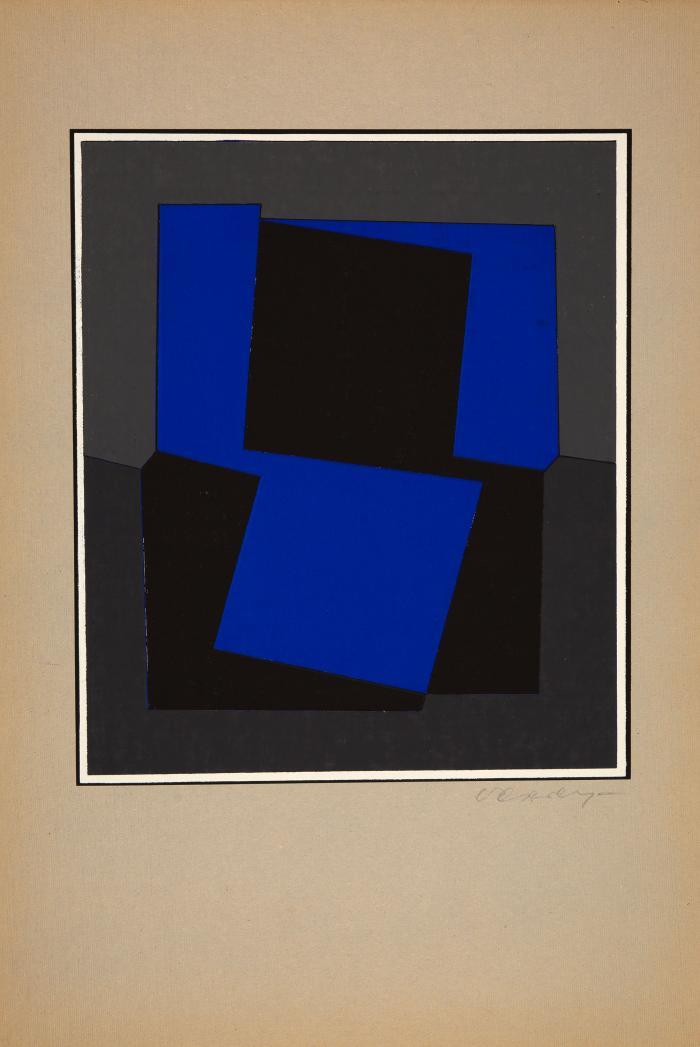 VICTOR VASARELY
Geh durch den Spiegel. Folge 7/1956.