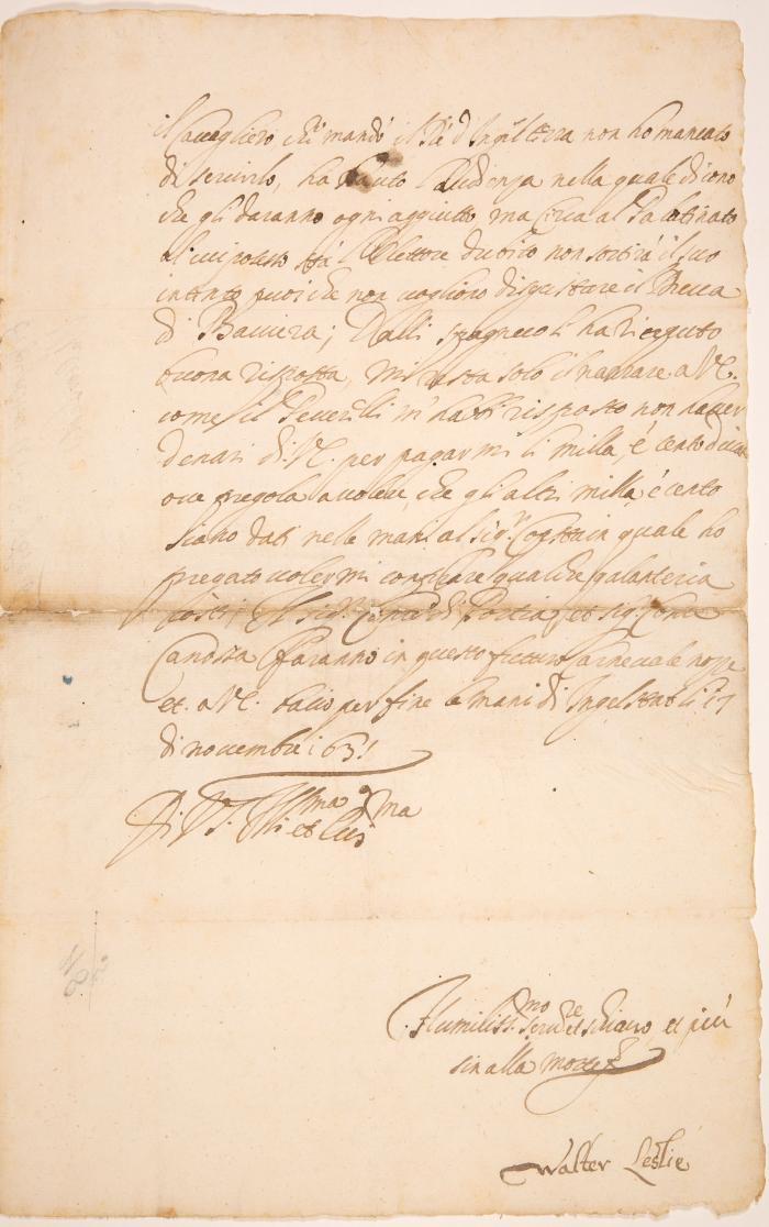 LESLIE, WALTER (1607 Aberdeenshire - 1667 Wien)