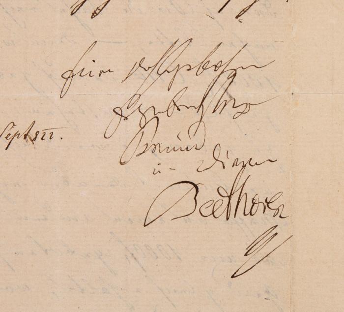 BEETHOVEN, LUDWIG VAN (1770 Bonn - 1827 Wien)