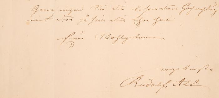 ALT, RUDOLF VON (1812 Wien - 1905 ebd.)