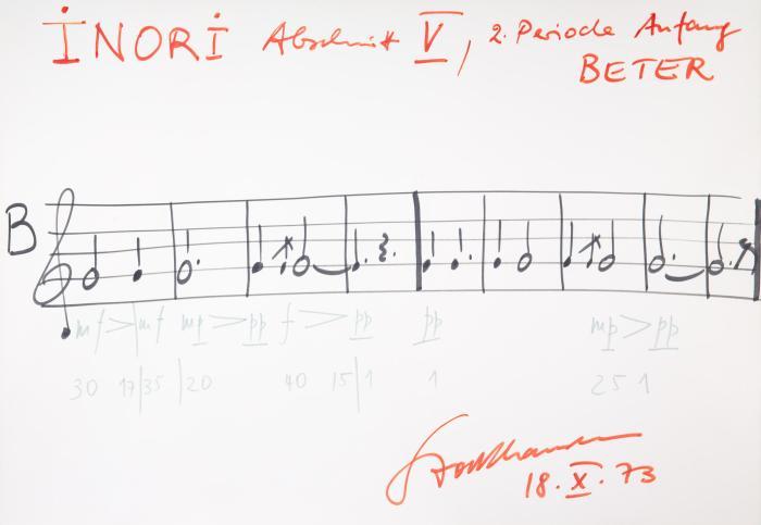 STOCKHAUSEN, KARLHEINZ (1928 Mödrath bei Kerpen - Kürten-Klettenberg 2007)