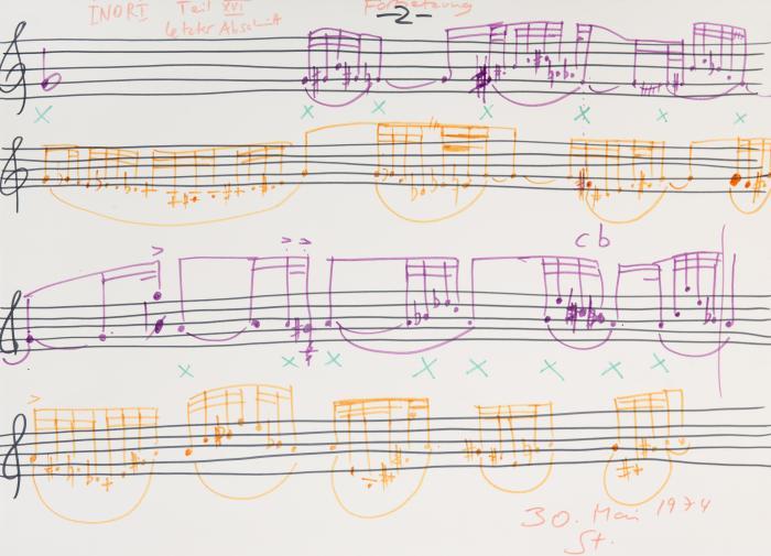 STOCKHAUSEN, KARLHEINZ (1928 Mödrath bei Kerpen - Kürten-Klettenberg 2007)