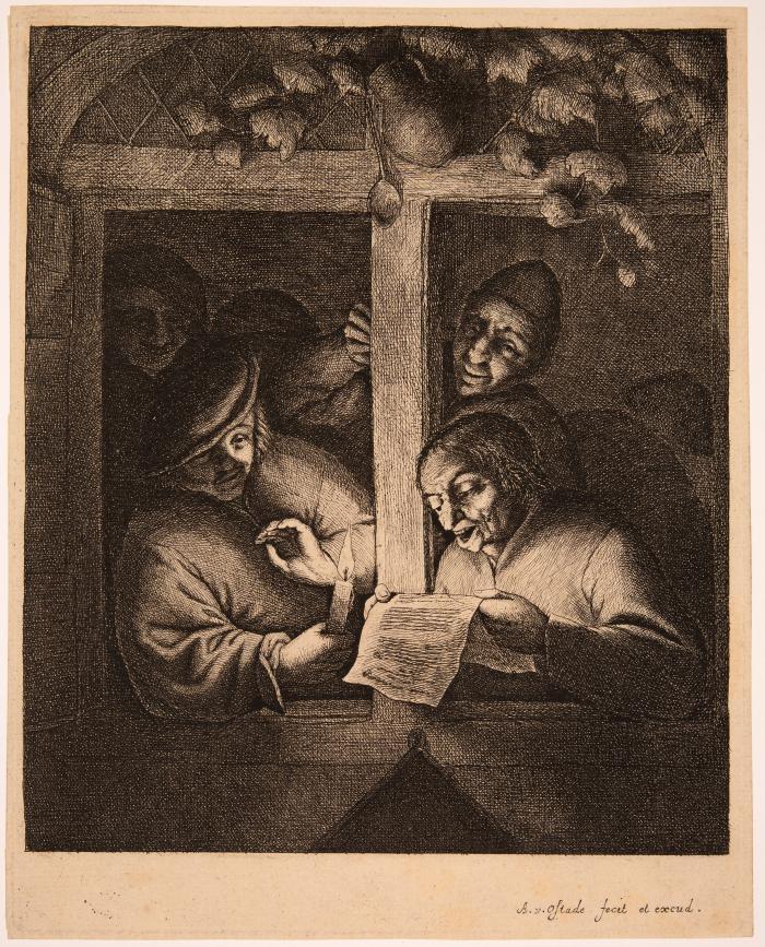 Die Sänger am Fenster