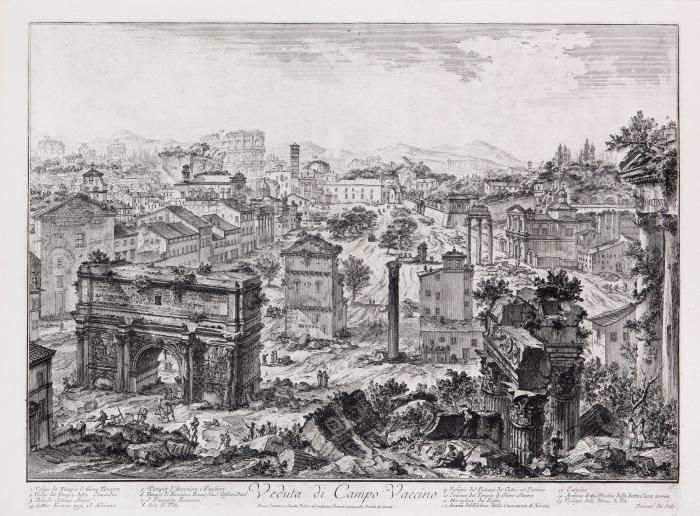 Veduta di Campo Vaccino