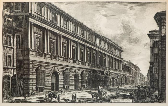 Veduta del Palazzo Stopani