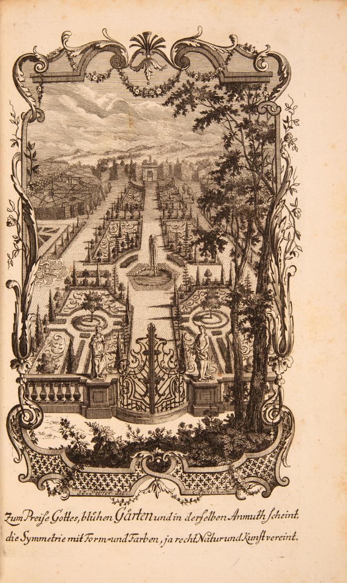 B. H. Brockes, Auszug der vornehmsten Gedichte aus dem. 5 Tle. in 1 Bd. Hamburg 1738.