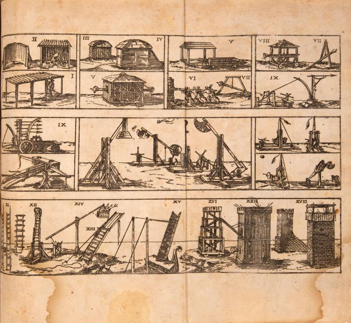 Dilich, Wilhelm: Kriegsßbuch, darin die Alte und Newe Militia eigentlich beschrieben unnd allen Kriegßneulingen, Bau- und Büchsenmeistern zu nutz unnd guter Anleitung in Druck geben unnd verfertiget.