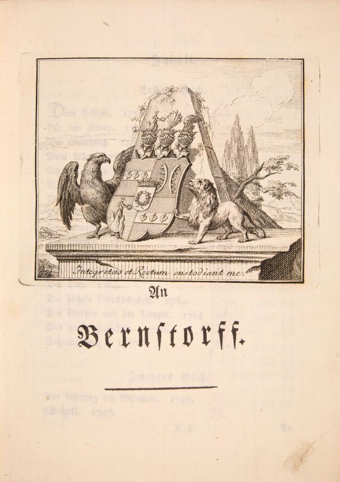 (Klopstock, Friedrich Gottlieb): Oden. Hamburg: J. J. C. Bode 1771. 19,8 x 14,4 cm.