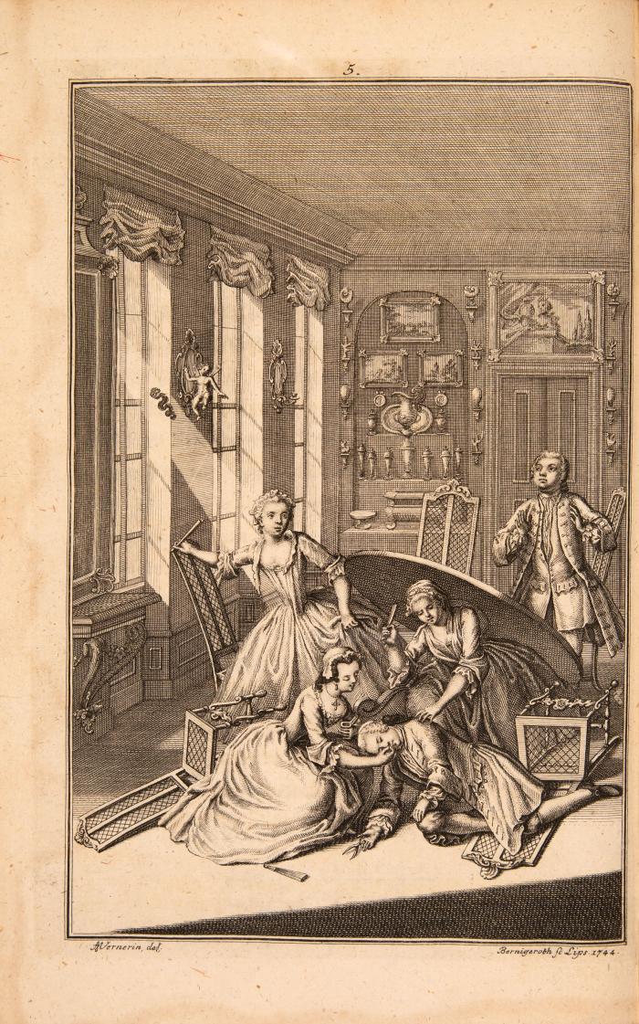 A. Pope / L. A. Gottsched (Übers.), Lockenraub. Ein scherzhaftes Heldengedicht. Leipzig 1744.