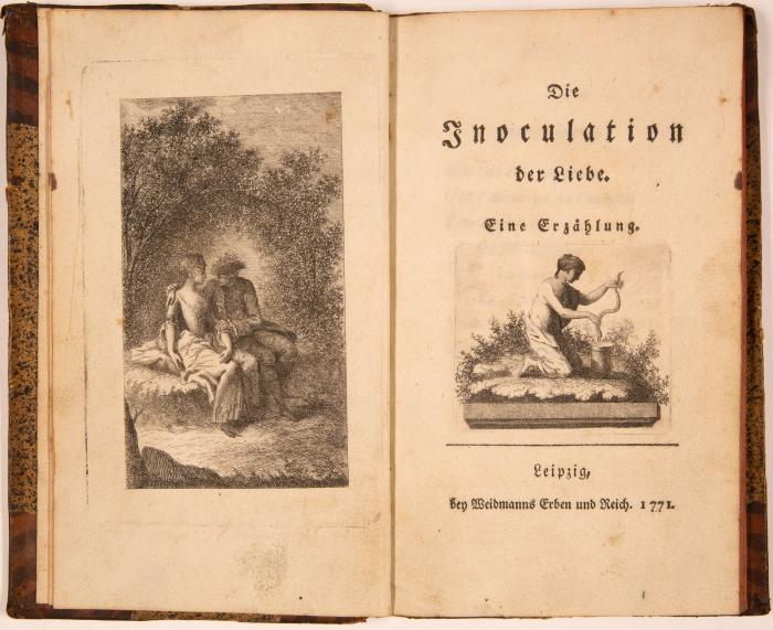 M. A. Thümmel, 3 Werke in 3 Bdn.: Wilhelmine. Lpz 1766 / Die Inoculation der Liebe. Lpz 1771. / Der heilige Kilian. Lpz 1818.