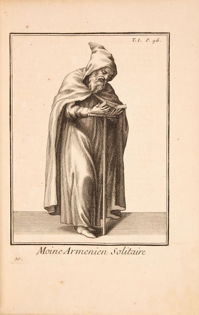 Histoire des ordres monastiques religieux et militaires. Band 1 (von 8). Paris: J. B. Coignard 1714.