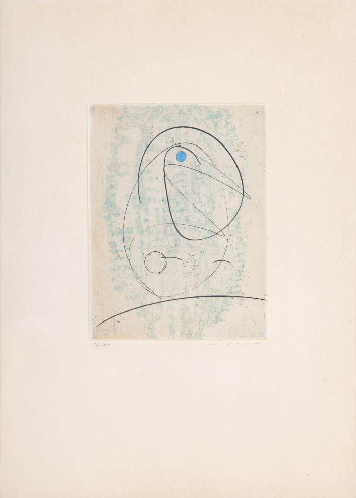 L'Oiseau bleu. Studie für Gemini