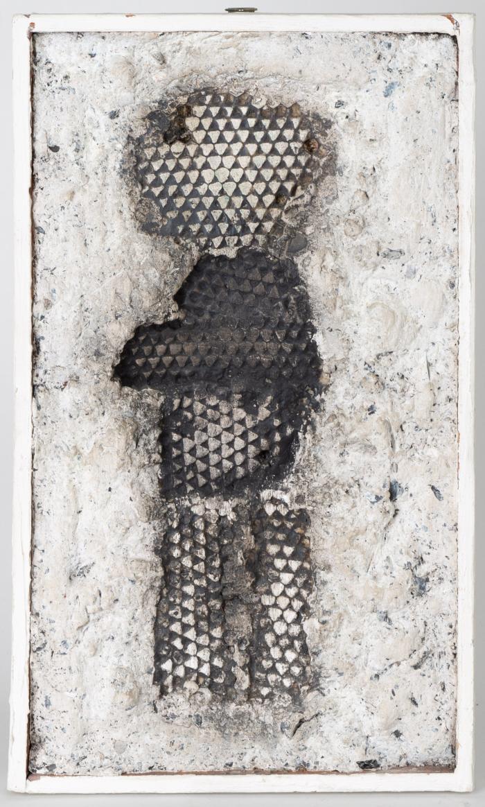 Kleines Bienenwabenrelief