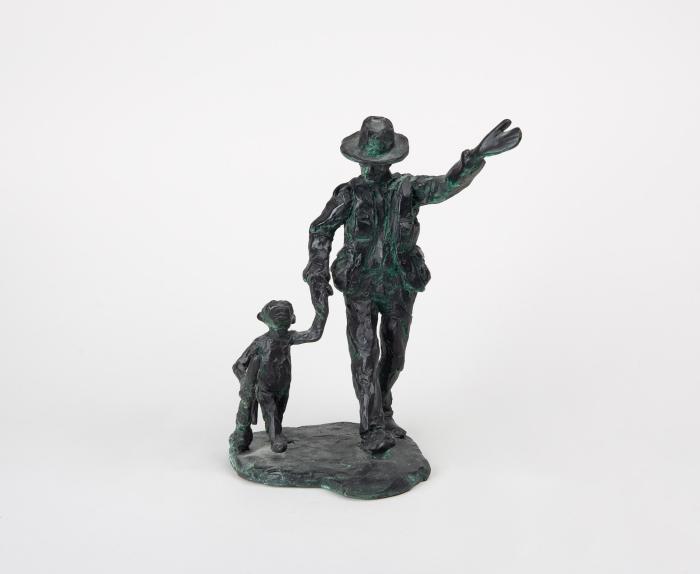 Beuys mit Affe  - 15 Affen für Ida