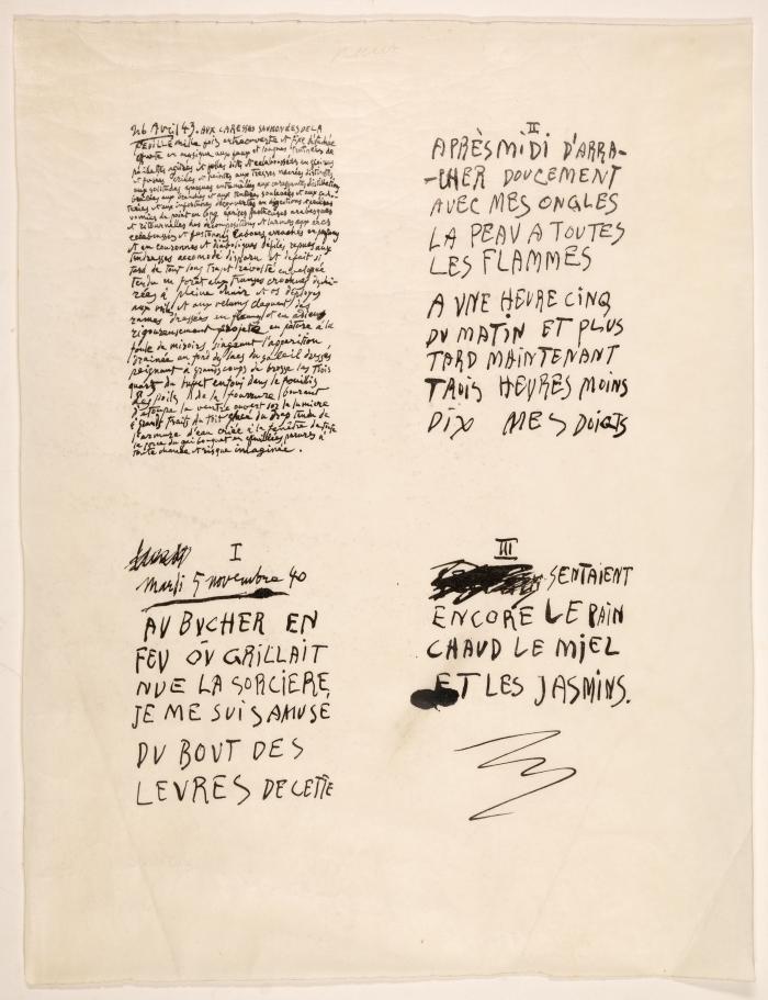 Aus: Poésie de mots inconnus