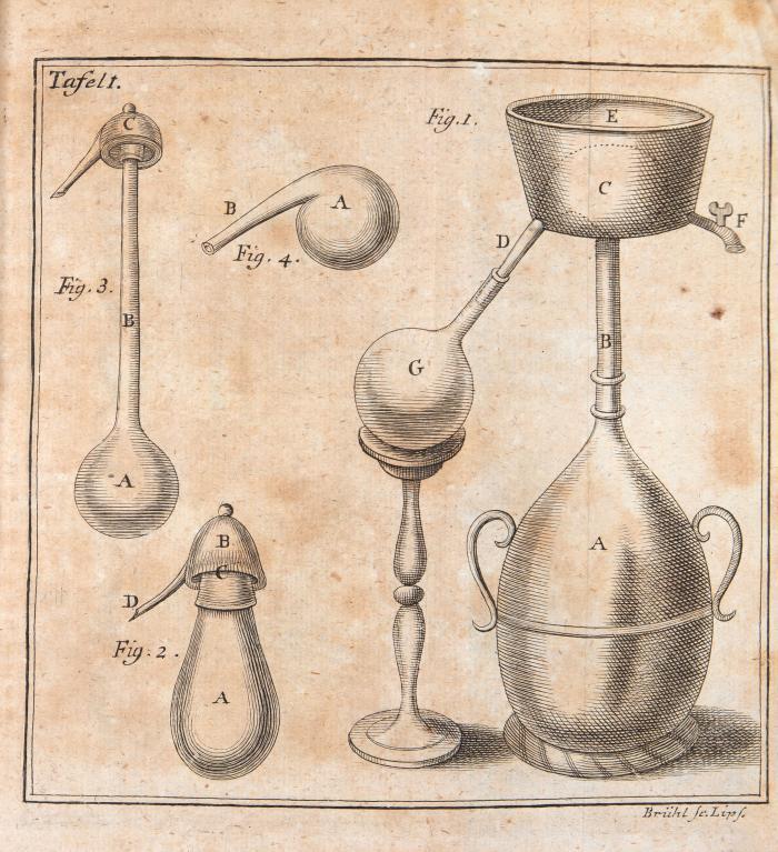 Macquer, Pierre-Joseph: Anfangsgründe der theoretischen Chymie. Aus dem Französischen übersetzt. 2 Teile in 1 Band.