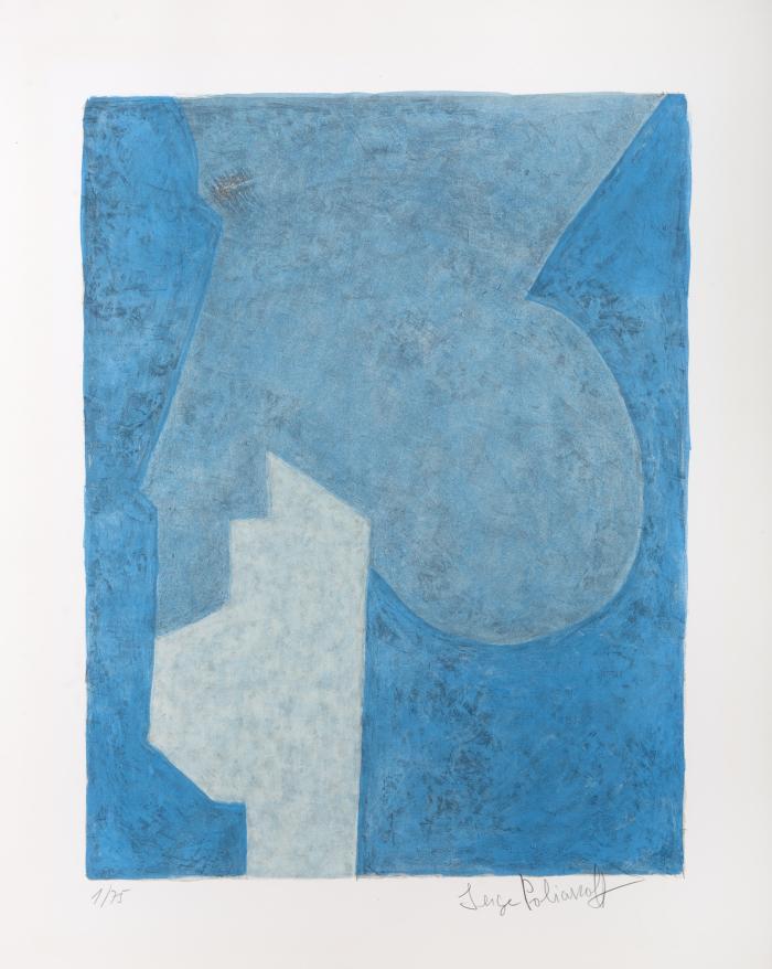 Composition bleue (Komposition in Blau)