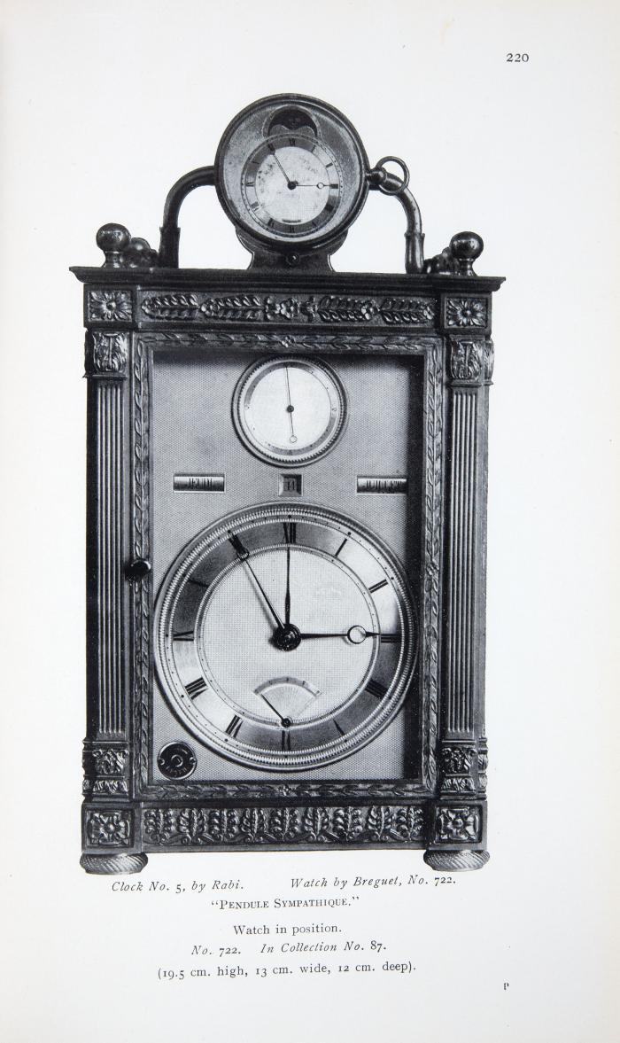 Breguet. (1747 - 1823) /  Supplement. 2 Tle. in 1 Bd.
