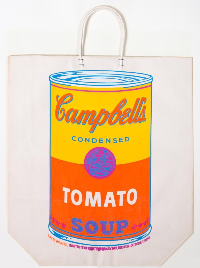 Campbell's Soup Can on Shopping Bag