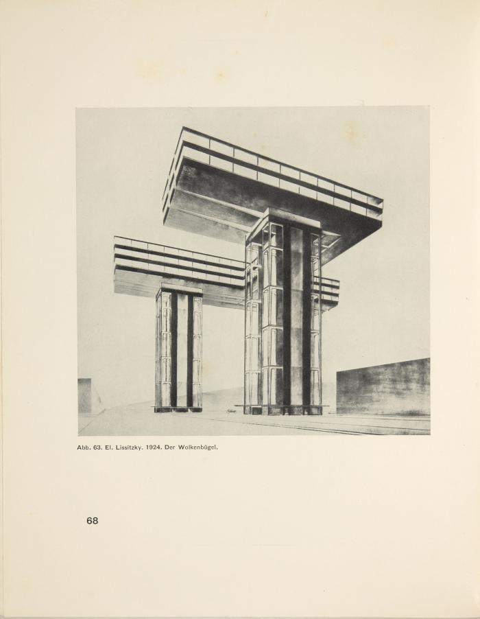 EL LISSITZKY
Russland. Die Rekonstruktion der Architektur in der Sowjetunion (= Neues Bauen in der Welt, Band I, hrsg. v. Joseph Gantner).