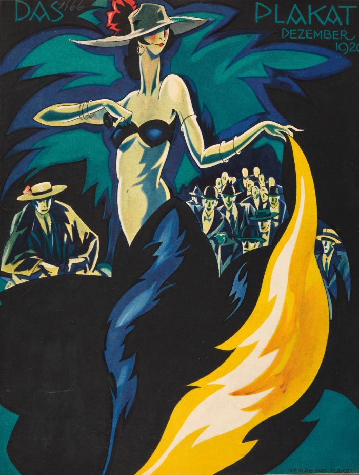 DAS PLAKAT.
Zeitschrift des Vereins der Plakatfreunde e. V. für Kunst und Kultur. Mit dem Beiblatt 