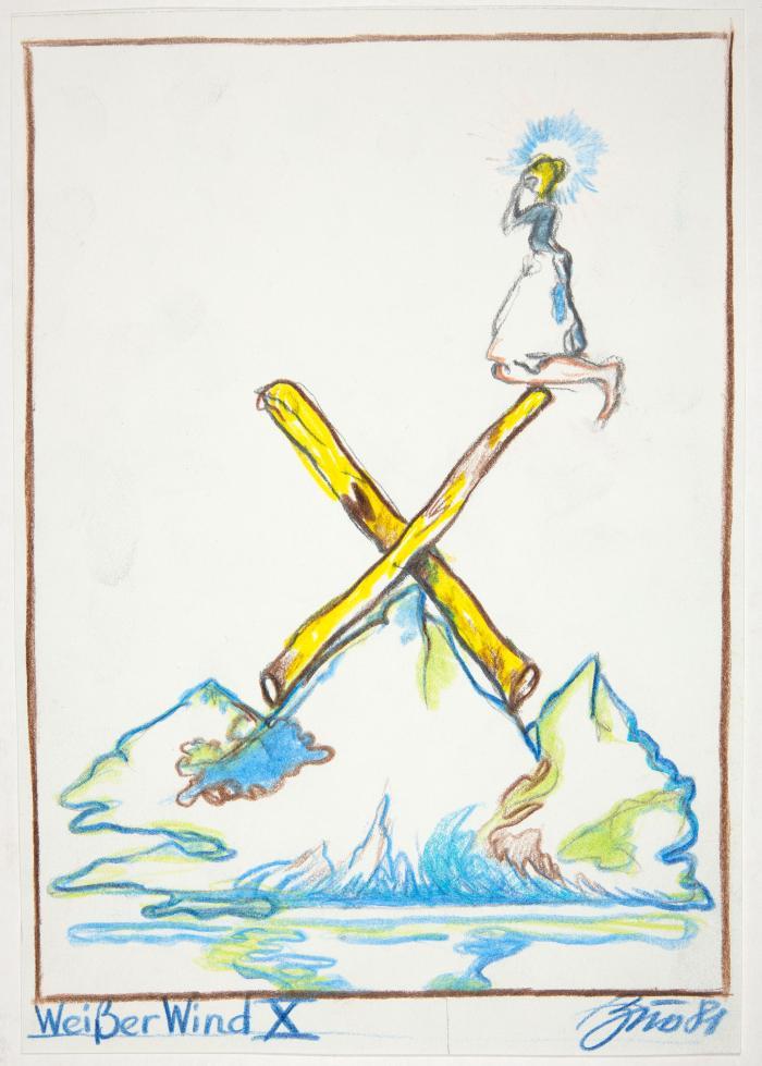 GÜNTER BRUS
Weisser Wind X. Sonderausgabe.