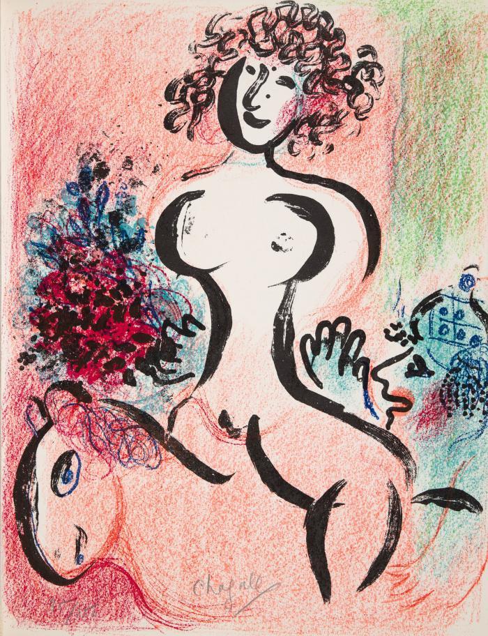 MARC CHAGALL
FERNAND MOURLOT: Chagall Lithograph II: 1957-1962