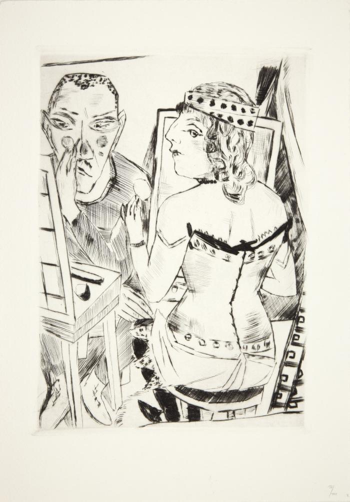 MAX BECKMANN / BERNHARD HEISIG
J. W. VON GOETHE:  Faust. I. (und II.) Teil. 2 Bde.