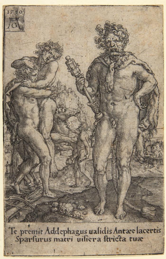 Herkules erdrückt Anthaeus