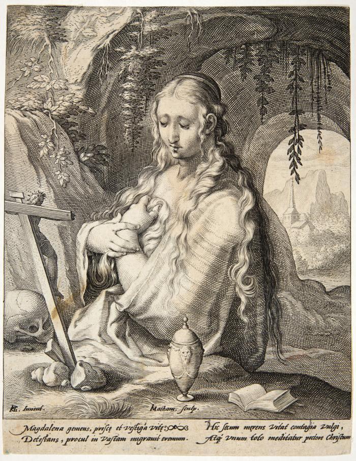 Drei Kupferstiche von J. Matham bzw. J. Saenredam nach H. Goltzius